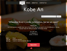 Tablet Screenshot of kobean.com